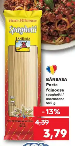 Kaufland BĂNEASA Paste făinoase Ofertă