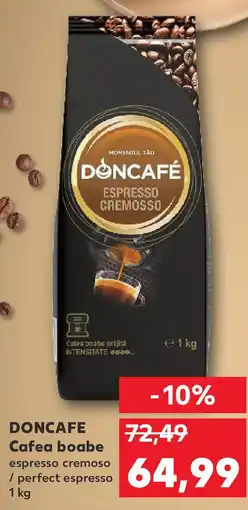 Kaufland DONCAFE Cafea boabe Ofertă