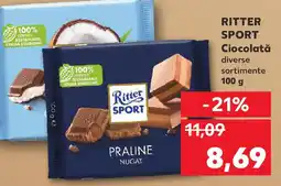 Kaufland RITTER SPORT Ciocolată Ofertă