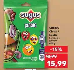 Kaufland SUGUS Clasic / Exotic Ofertă