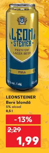 Kaufland LEONSTEINER Bere blondă Ofertă
