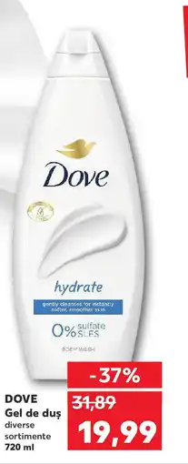Kaufland DOVE Gel de duş Ofertă