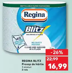 REGINA Blitz Prosop de hârtie