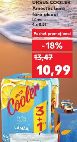 Kaufland URSUS Cooler Amestec bere fără alcool Ofertă