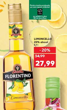 Kaufland LIMONCELLO 25% alcool Ofertă