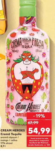 Kaufland CREAM HEROES Cremă Tequila Ofertă