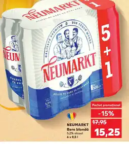 Kaufland NEUMARKT Bere blondă Ofertă
