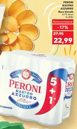 Kaufland PERONI Nastro Azzurro Bere blondă Ofertă