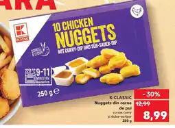 Kaufland K-CLASSIC Nuggets din carne de pui Ofertă