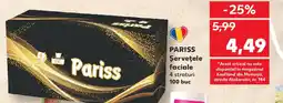 Kaufland PARISS Şerveţele faciale Ofertă