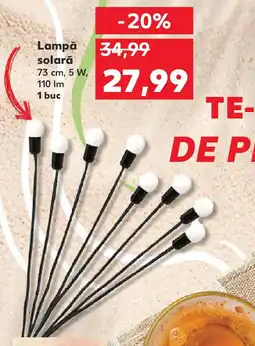 Kaufland Lampă solară Ofertă