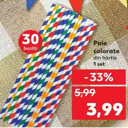 Kaufland Paie colorate Ofertă