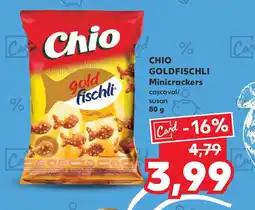 Kaufland CHIO Goldfischli Minicrackers Ofertă
