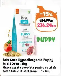 Animax Brit Care Hypoallergenic Puppy Miel&Orez Ofertă