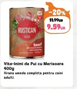 Animax Vita-Inimi de Pui cu Merisoare Ofertă