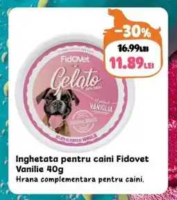 Inghetata pentru caini Fidovet Vanilie