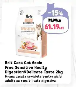 Animax Brit Care Cat Grain Free Sensitive Healty Digestion&Delicate Taste Ofertă