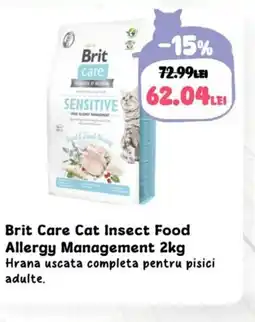 Brit Care Cat Insect Food Allergy Management