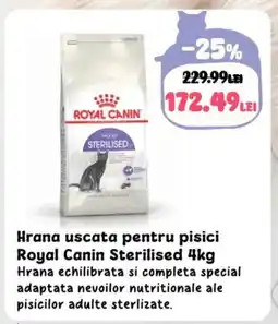 Animax Hrana uscata pentru pisici Royal Canin Sterilised Ofertă