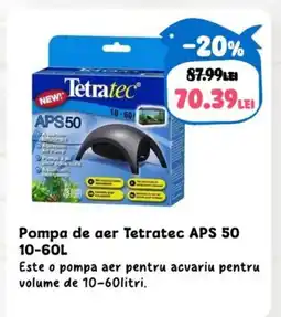 Pompa de aer Tetratec APS 50