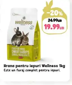 Animax Hrana pentru iepuri Wellness Ofertă