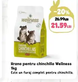 Animax Hrana pentru chinchilla Wellness Ofertă