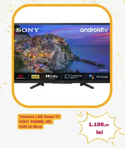 Televizor LED Smart TV SONY 32W800