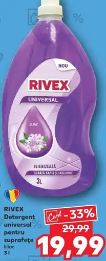 Kaufland RIVEX Detergent universal pentru suprafeţe liliac Ofertă