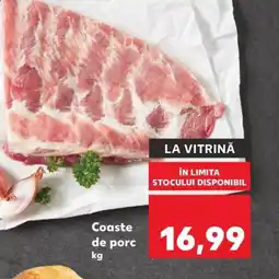 Kaufland Coaste de porc Ofertă