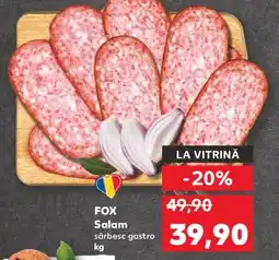 Kaufland FOX Salam Ofertă
