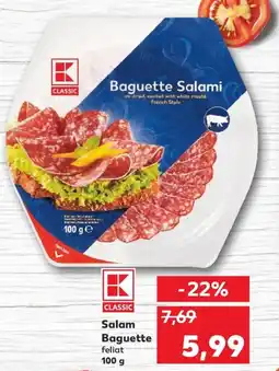 Kaufland Salam Baguette Ofertă