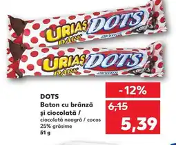 Kaufland DOTS Baton cu brânză şi ciocolată Ofertă