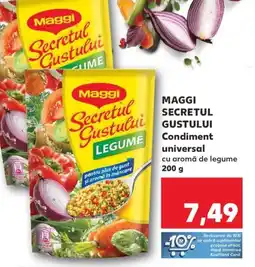 Kaufland MAGGI SECRETUL GUSTULUI Condiment universal cu aromă de legume Ofertă