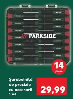 Kaufland Șurubelniță de precizie cu accesorii Ofertă