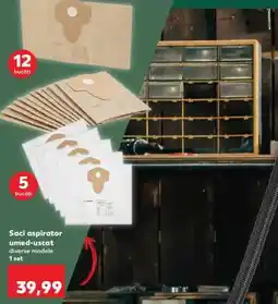 Kaufland Saci aspirator umed-uscat Ofertă