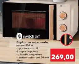Kaufland SWITCH ON Cuptor cu microunde Ofertă