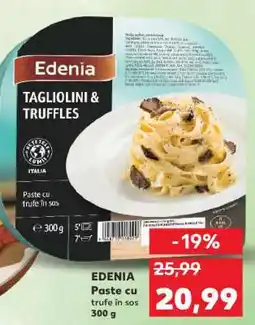 Kaufland EDENIA Paste cu trufe în sos 300 g Ofertă