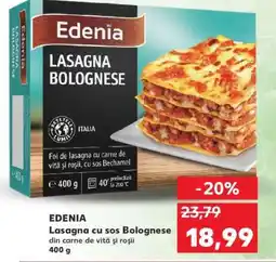 Kaufland EDENIA Lasagna cu sos Bolognese Ofertă