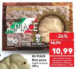 Kaufland MI PIACE Blat pizza teglia romana Ofertă
