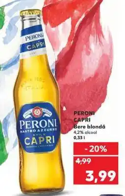 Kaufland PERONI CAPRI Ofertă