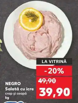 Kaufland Salată cu icre Ofertă