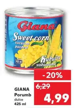 Kaufland GIANA Porumb Ofertă
