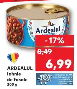 Kaufland ARDEALUL lahnie de fasole 300 g Ofertă