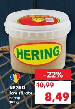 Kaufland NEGO Icre sărate hering Ofertă