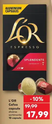 Kaufland L'OR Cafea capsule Ofertă