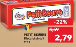 Kaufland PETIT BEURRE Biscuiţi simpli Ofertă
