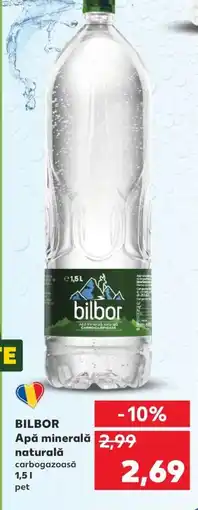 Kaufland BILBOR Apă minerală naturală Ofertă