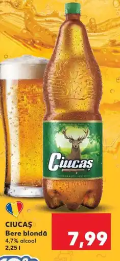 Kaufland CIUCAŞ Bere blondă Ofertă