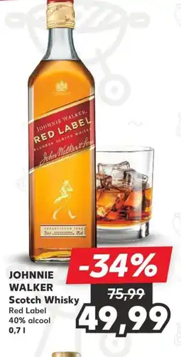 Kaufland JOHNNIE WALKER Scotch Whisky Ofertă
