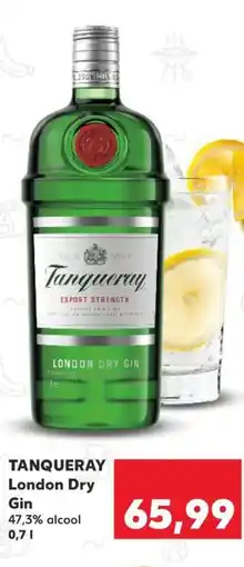 Kaufland TANQUERAY London Dry Gin Ofertă